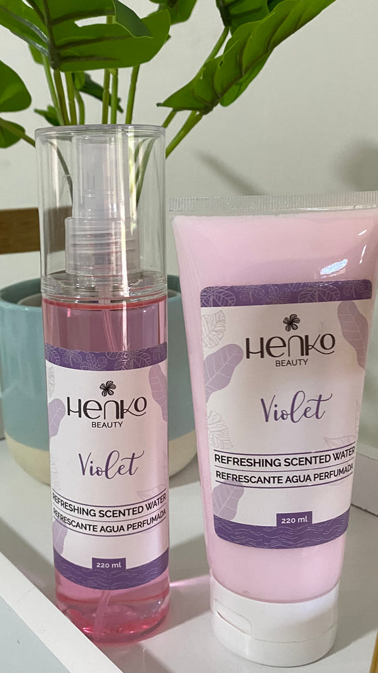 SET BODY Y CREMA VIOLET